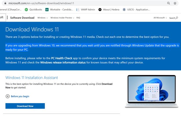 Upgrade to Windows 11 Download